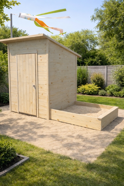 Entretien cabane en bois enfant